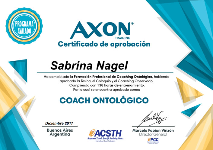 Certificado coach ontológico